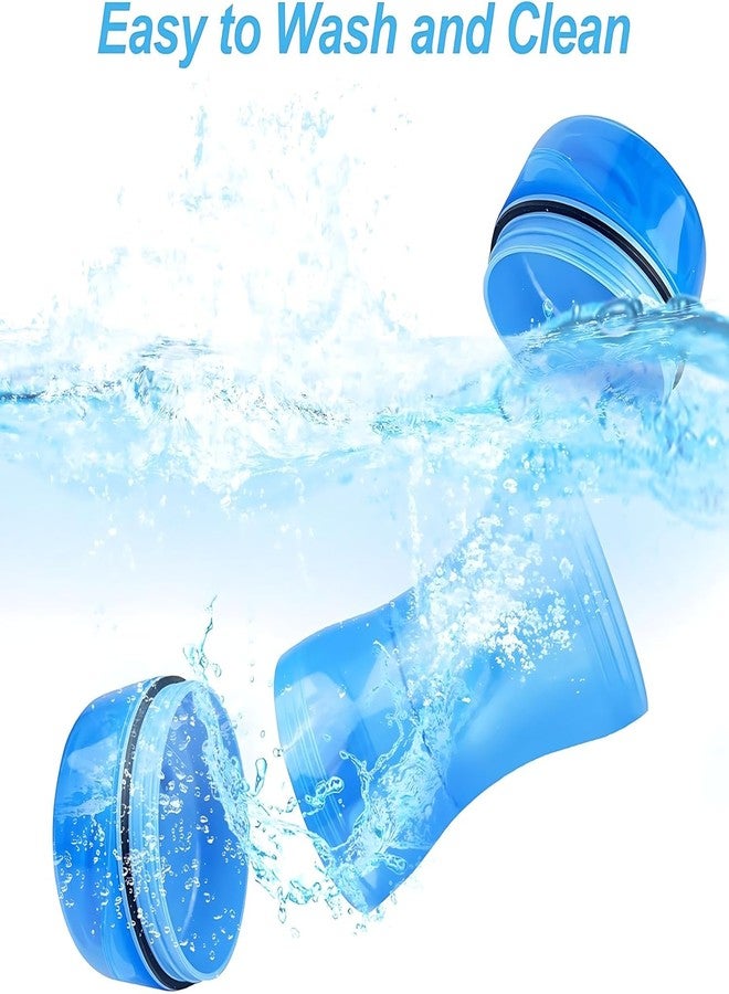 Cyrox 2-in-1 Portable Pet Water and Food Dispenser Cup, Travel-Friendly Bottle with Dual Chambers for Dogs and Cats - Includes Separate Bowls for Snacks, Kibble, and Hydration on-The-Go (1Pcs) - Image 5